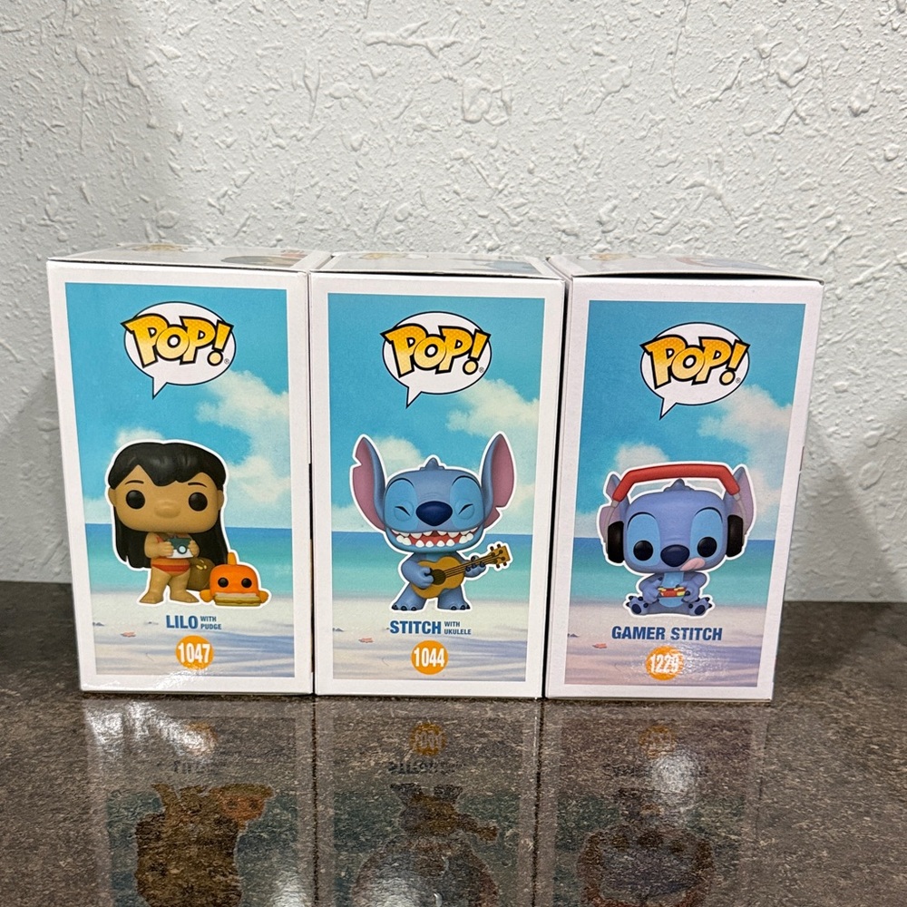 Lilo & Stitch Funko Pop Vinyl Figures Set - Picture 3 of 5